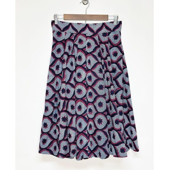 Francis + Benedict Printed Full Skirt Size Small - Picture 1 of 9